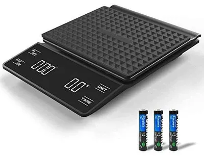 Zdjęcie produktu dla Waga kuchenna elektroniczna do kawy 0 1G drażek czasomierz LED 3KG
