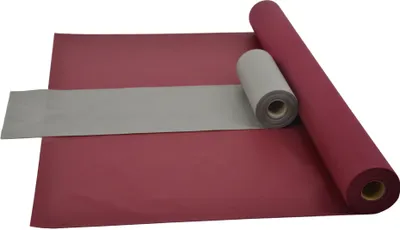 Produktbild von Sensalux Kombi-Set 1 Tischdeckenrolle 1m x 25m bordeaux + Tischläufer 30cm grau