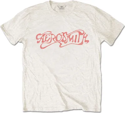 Produktbild von Aerosmith Classic Logo Natural XL T-Shirt