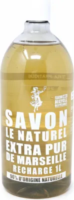 Obrázok produktu pre Savon de Marseille extra pure Le Naturel - 1000ml náplň na jemnú starostlivosť