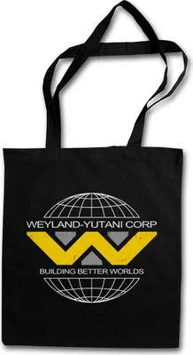 Produktbild von Urban Backwoods Weyland Yutani II, Stofftasche, Farbe: Schwarz