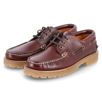 Zdjęcie produktu dla Buty męskie typu "mokasyny" marki Lumberjack, model NEWTON, kolor brązowy, wykonane ze skóry gładkiej. Rozmiar: 41
