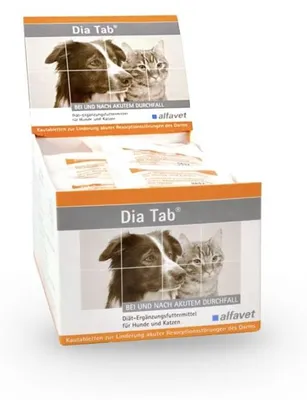 Produktbild von Alfavet Dia Tab®  60 Kautabletten x 5g