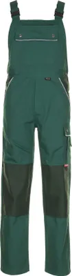 Immagine prodotto di Pantaloni da lavoro salopette Canvas 320 verde/verde taglia 56