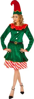 Produktbild von Kostüm Weihnachtselfe Wichtel, Groesse:S