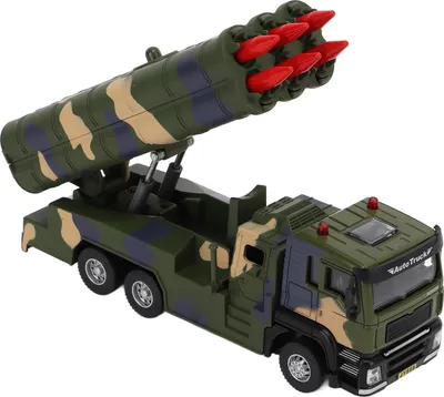 Image de modèle de véhicule-fusée militaire 1/50, alliage, voiture-fusée rétractable, jouet avec son et lumière pour enfants