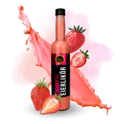 Produktbild von Erdbeer Eierlikör, 350ml