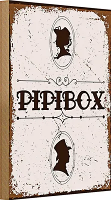Produktbild von Holzschild Spruch 20x30cm Pipibox