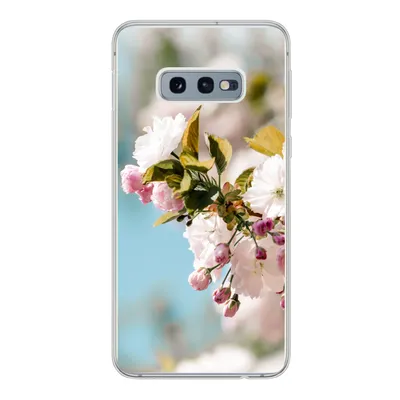 Produktbild von MuchoWow® Handyhülle Schutzhülle Hülle für Samsung Galaxy S10e Blumen - Blüte - Frühling Silikon Softcase Handy Hülle - Handy