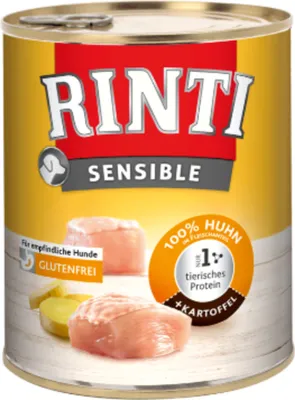 Zdjęcie produktu dla RINTI 4000158920676, Dorosły, Kurczak, Ziemniak, 800 g
