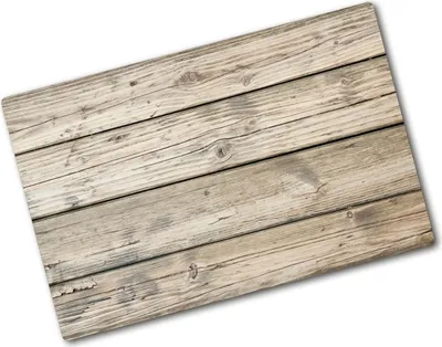 Produktbild von Tulup Glas Herdabdeckplatte - 80x52 cm - Glaskeramikkochfeld-Abdeckung Spritzschutz Glasabdeckplatte - Einteilig - Sonstige - Holz - Beige
