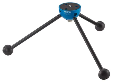 Productafbeelding van Novoflex BasicBall blauw, 3 poten, Blauw, 1,1 kg