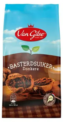 Produktbild von Van Gilse - Dunkler Bastard Zucker - 12x 600g