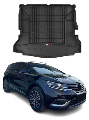 Image de OMAC Bac de coffre en caoutchouc pour Renault Espace 2015-2020 Bac de coffre en TPE