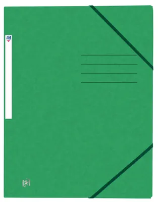 Produktbild von Oxford 400116355, Briefumschlag-Ordner, A4, Karton, Grün, 200 Blätter, 390 g/m²