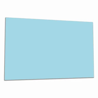 Produktbild von Wallario Herdabdeckplatte aus Glas, Größe 80 x 52 cm 1-teilig, Motiv Pastellblau