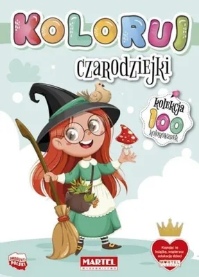 Image de Kolorowanka dla dzieci Czarodziejki 16 stron