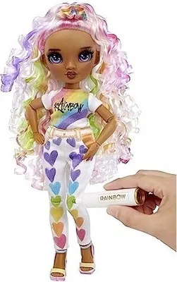 Produktbild von Rainbow High Color & Create Fashion Doll- Character 2 (purple eyes), Modepuppe, Weiblich, 6 Jahr(e), Mädchen, Mehrfarbig