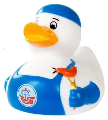 Produktbild von Hansa Rostock Badeente "Grillmeister"