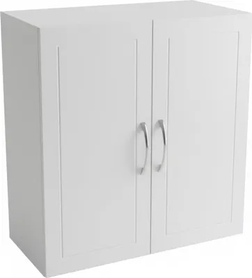 Imagen del producto de Armario de pared blanco para baño, con estantes ajustables