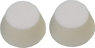 Produktbild von Proxxon Profi-Polierschwämme 50 mm, Hähe 25 mm, 2 Stück, konische Form, hart