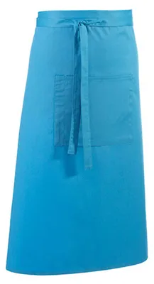 Produktbild von Premier Workwear PR158 | Barschürze Colours - 90 x 80 cm - Hauswäsche: bis 60 °C - Farbe: Turquoise (ca. Pantone 312) - Größe: 90 x 80 cm