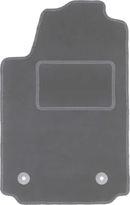 Immagine prodotto di Tappetino conducente in velluto grafite compatibile con Audi A2 (2000-2005, hatchback) – con fissaggi – su misura
