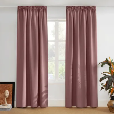 Productafbeelding van Thermoverduisterende gordijnen, set van 2, hoogte 245 cm, breedte 140 cm