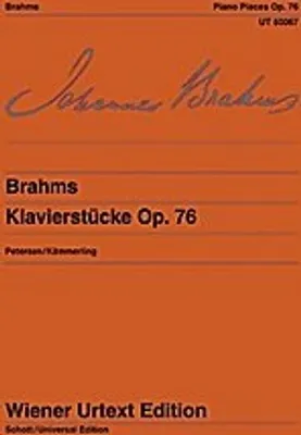 Produktbild von Brahms, J: Klavierstücke