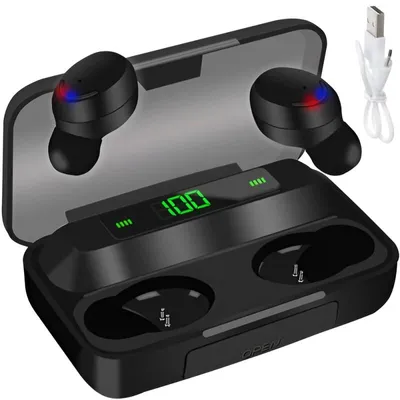 Zdjęcie produktu dla Bezprzewodowe słuchawki Izoxis 14154 Bluetooth 4.1 - Powerbank 2200 mAh