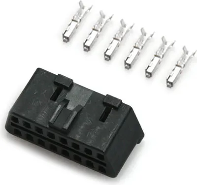 Immagine prodotto di Presa diagnostica OBD femmina a 16 pin con 6 contatti