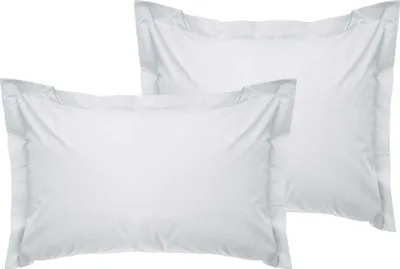Produktbild von L'Essentiel Linge de Maison, De White, Doppel-Bettbezug-Set, Weiß, 100 % Baumwollsatin, 80 x 80 cm