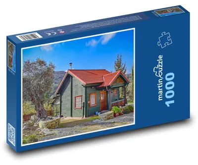 Zdjęcie produktu dla Puzzle 1000 Dom na Wsi w Ukojenia - martinpuzzle