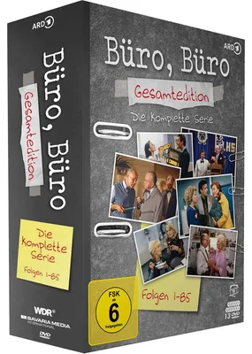 Zdjęcie produktu dla Büro, Büro - Gesamtedition: Die kompletten Staffeln 1-3 (Folgen 1-85) (13 DVDs)