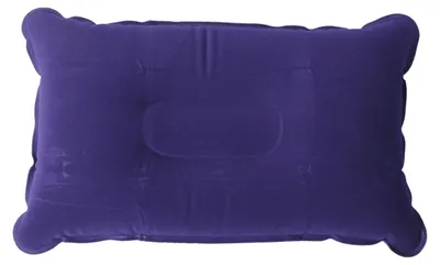 Productafbeelding van Opblaasbaar reiskussen, 38 x 24 cm, blauw