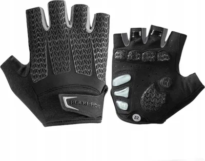 Immagine prodotto di Rockbros S169BGR Guanti da ciclismo in gel taglia S grigio