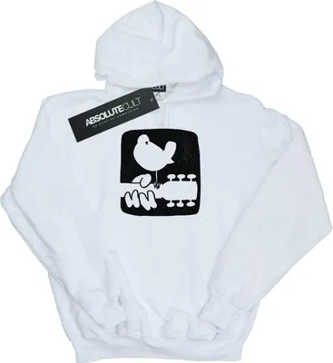 Produktbild von Woodstock - Kapuzenpullover für Herren BI16792 (S) (Weiß)