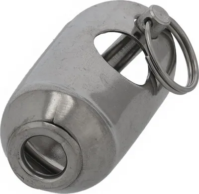 Produktbild von Ankerkette - Ankerleinen Adapter Edelstahl, 6-10mm Kette auf 10-16 Leine, Kupplung zum Verbinden ohne Knoten für Boote Größe: 6 und 10 mm