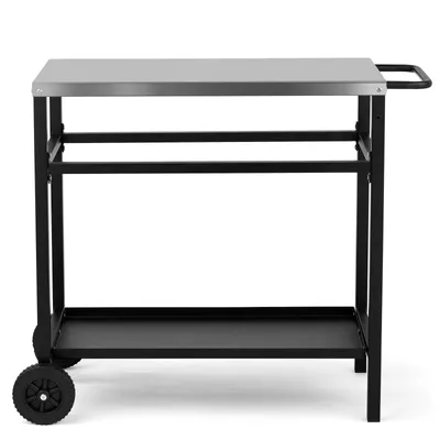 Produktbild von FCH Grillwagen Grilltisch Outdoor Beistelltisch Garten Trolley Outdoorküche Servierwagen Multifunktioneller 83x45cm