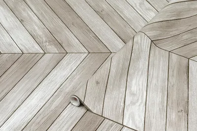 Imagen del producto de Película adhesiva d-c-fix® con diseño de madera en zigzag, color gris claro, de 67,5 x 200 cm