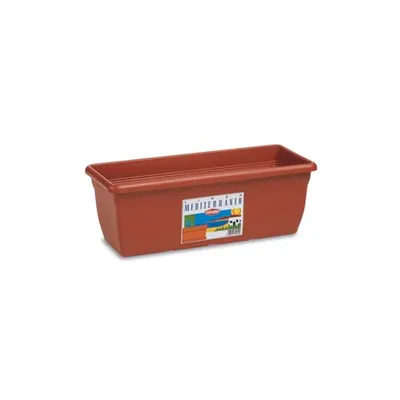 Image de STEFANPLAST Jardinière en plastique Mediterraneo 40x20x16cm 9l, 79945