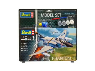Image de Revell Model Set F-4J Phantom II - Kit de maquette d'avion ; 63941