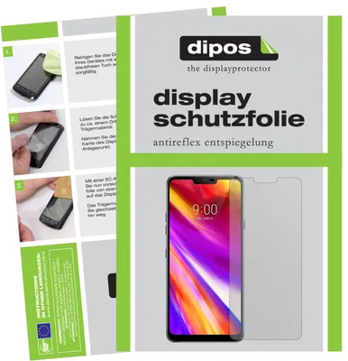 Produktbild von 2x Schutzfolie für LG G7 ThinQ matt Displayschutzfolie Folie Display Schutz
