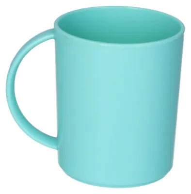 Produktbild von Plasticforte unzerbrechlich Trinkbecher - Kunststoff - 350 ml - grun - Kinder - Camping