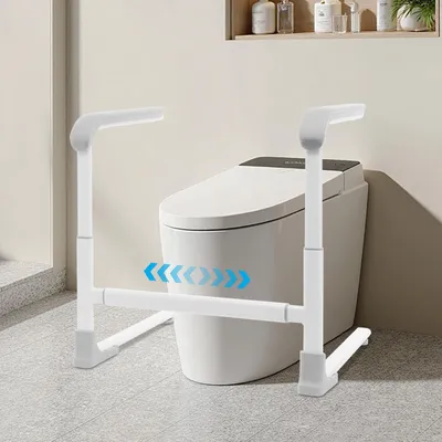 Productafbeelding van Opstahulp voor Toilet, In Hoogte Verstelbaar met Handgrepen
