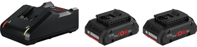 Image de Bosch Starter Set 18V avec 2x Batteries ProCORE 4.0Ah + Chargeur GAL 18V-40 ( 1600A01BA3 )
