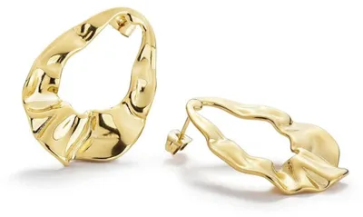 Produktbild von Markante Ohrringe aus vergoldetem Stahl ISYRA Gold