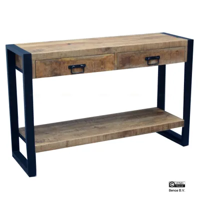 Produktbild von Benoa Britt 2 Schubladen Beistelltisch 120 cm