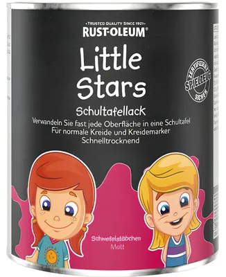 Produktbild von Little Stars Schultafellack Schwefelstäbchen pink 750 ml