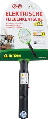 Produktbild von Elektrische Fliegenklatsche Bzzz ohne Folie, Batteriebetrieb